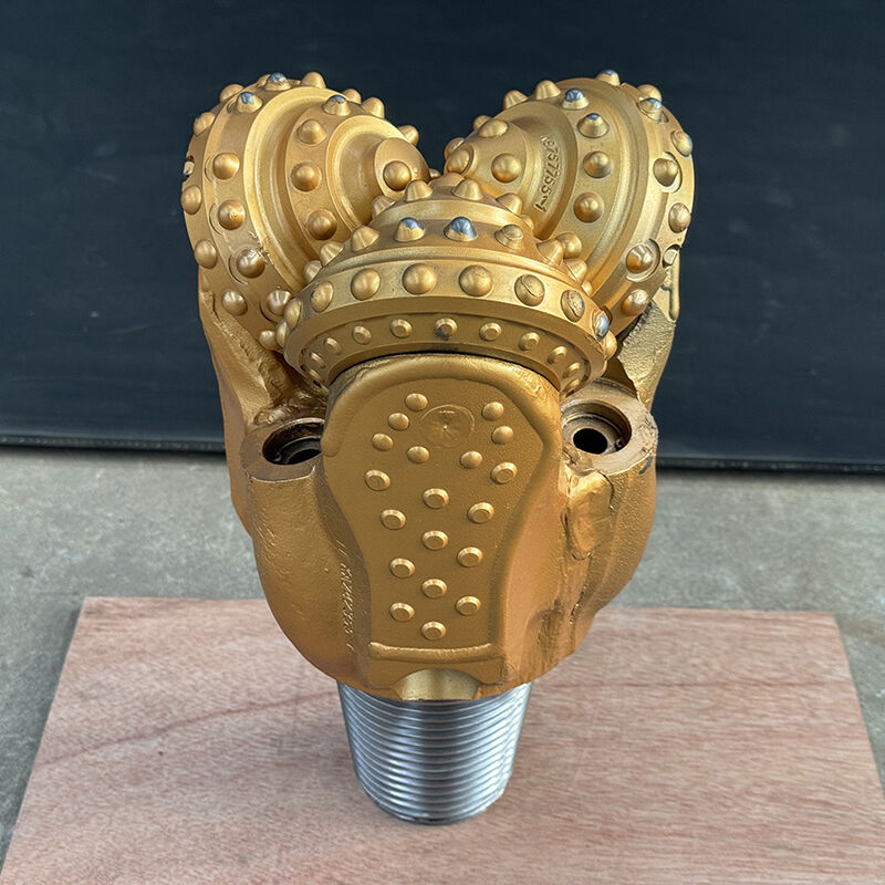 6 1/2인치 IADC637 강철 이빨 삼중 원뿔 드릴 비트, 연질 지층에서 빠른 드릴링용