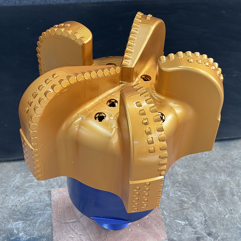 석유수 우물 5 블레이드 이중 열 커터 다이아몬드 PDC 시추 비트 판매용